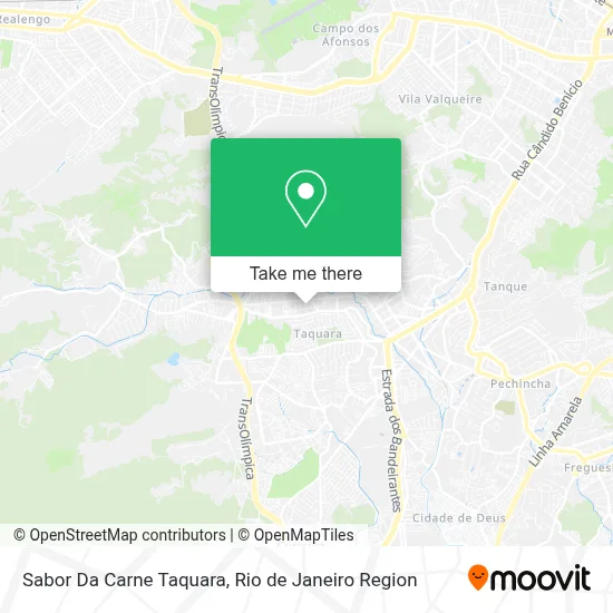Sabor Da Carne Taquara map