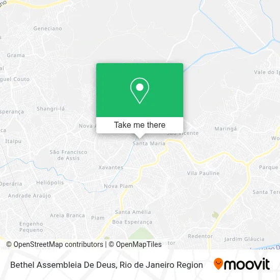 Bethel Assembleia De Deus map
