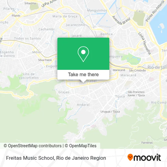 Freitas Music School map
