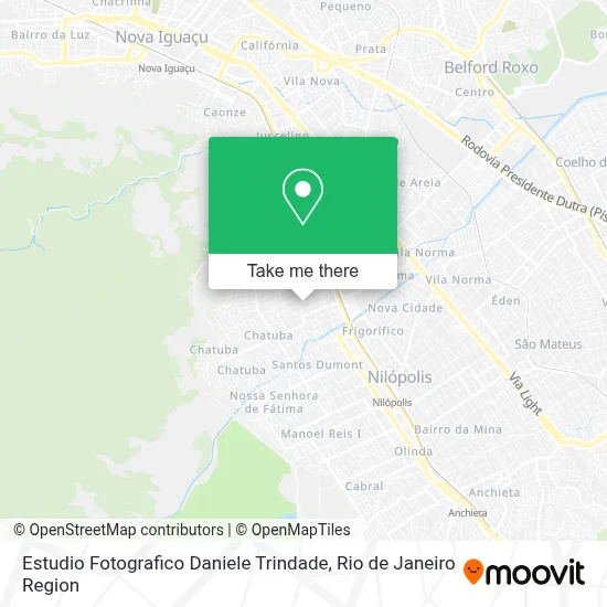 Estudio Fotografico Daniele Trindade map