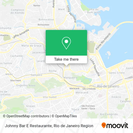 Johnny Bar E Restaurante map
