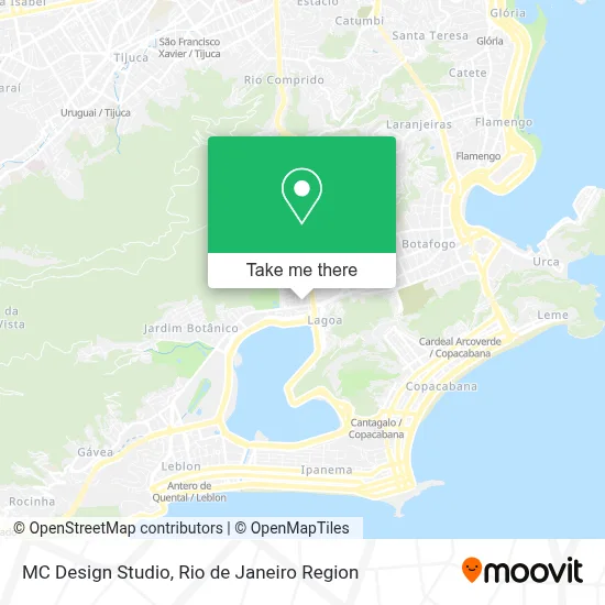 MC Design Studio map