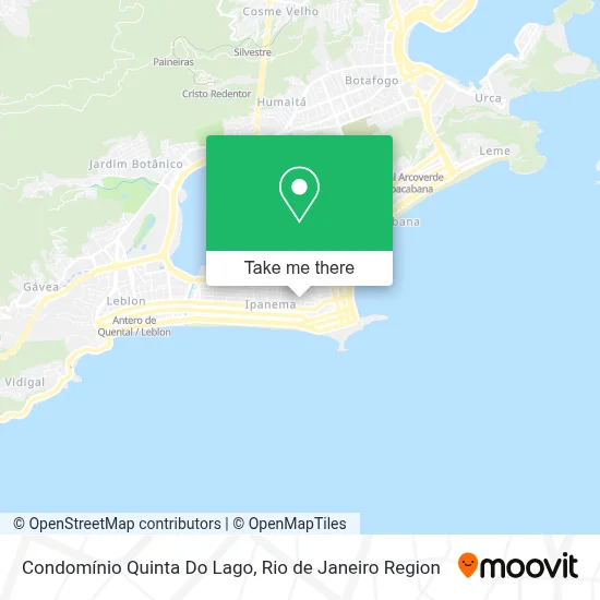 Condomínio Quinta Do Lago map