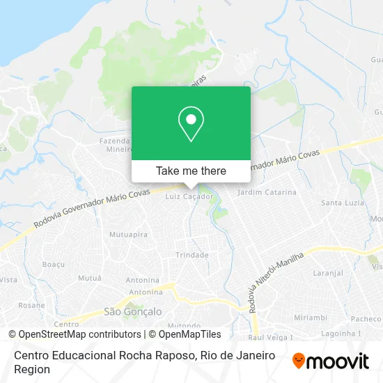Centro Educacional Rocha Raposo map
