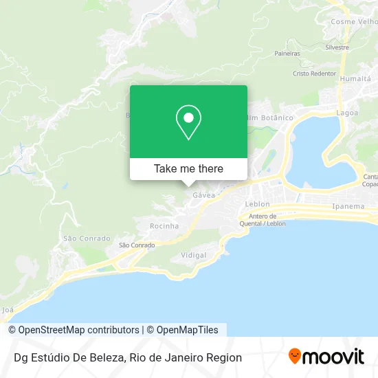 Dg Estúdio De Beleza map