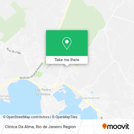 Clínica Da Alma map