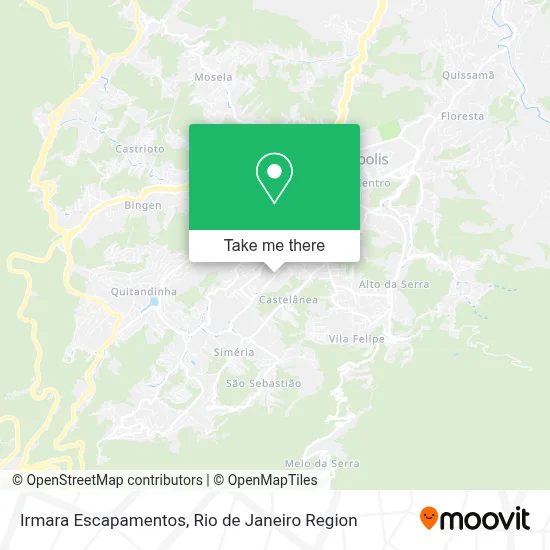 Irmara Escapamentos map