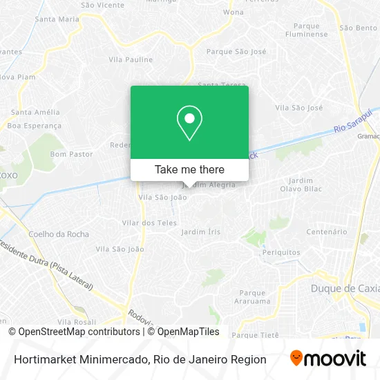Hortimarket Minimercado map