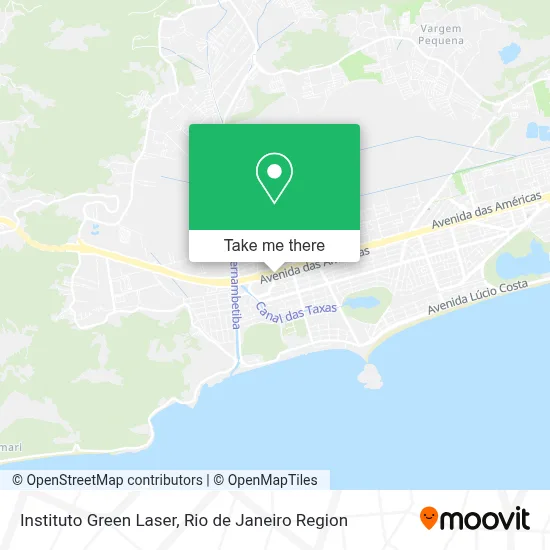 Instituto Green Laser map