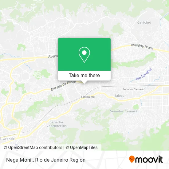 Nega Moni. map