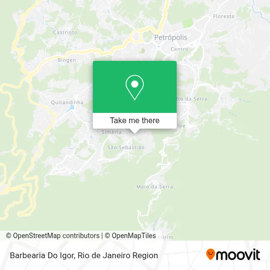 Barbearia Do Igor map
