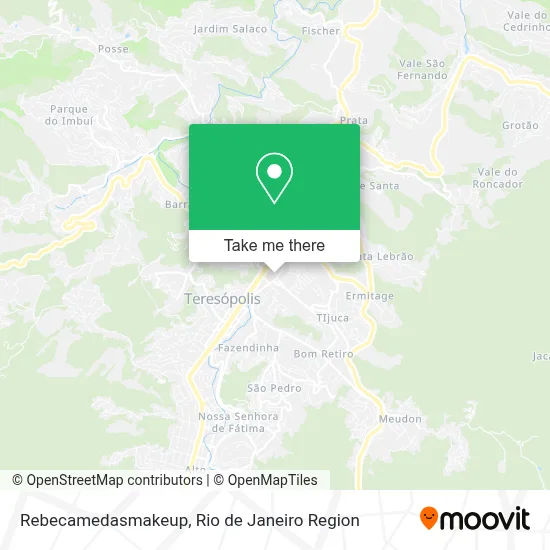Rebecamedasmakeup map
