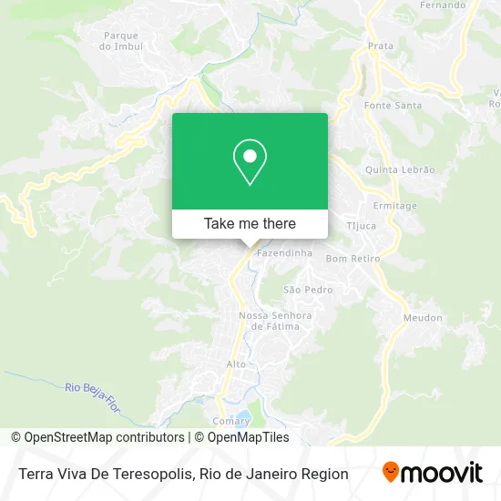 Terra Viva De Teresopolis map