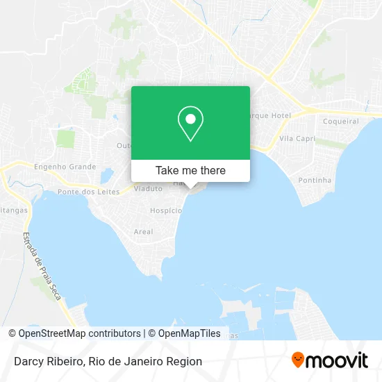 Darcy Ribeiro map