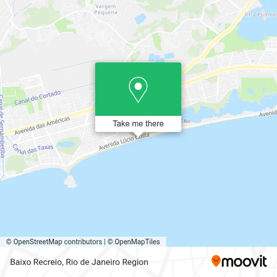Baixo Recreio map