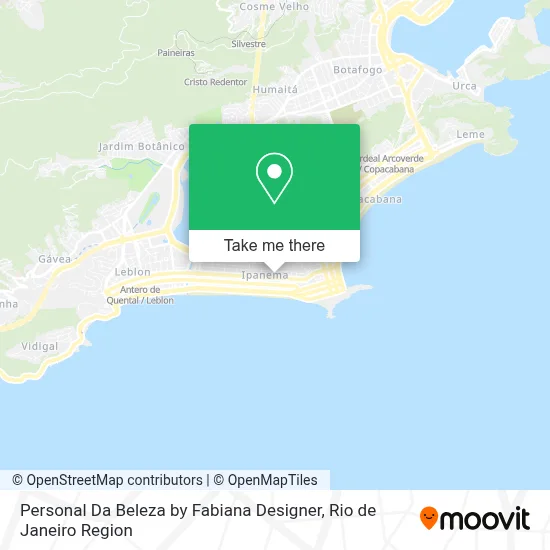 Personal Da Beleza by Fabiana Designer map