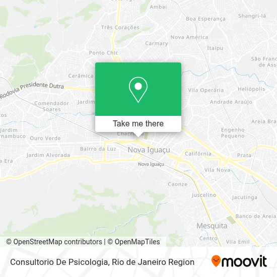 Consultorio De Psicologia map