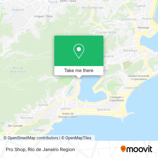 Pro Shop map