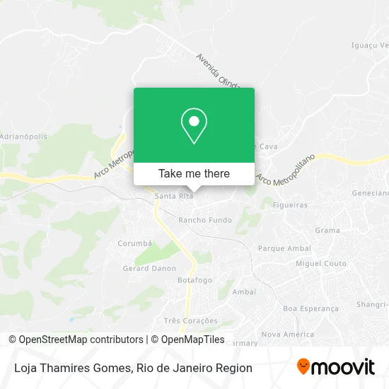 Loja Thamires Gomes map