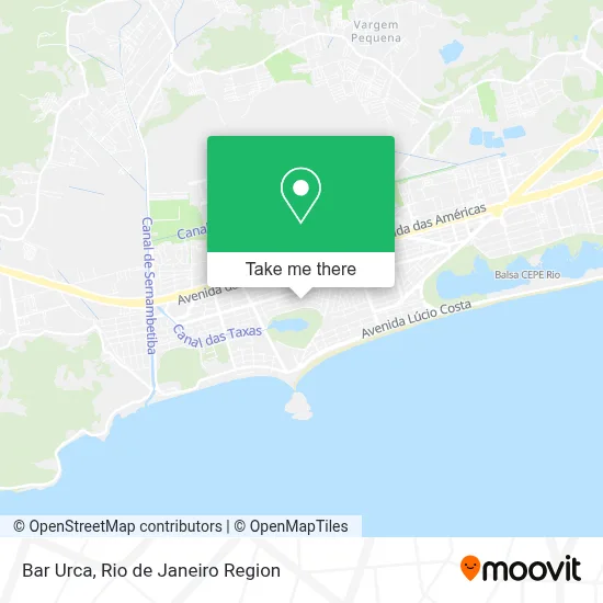 Bar Urca map