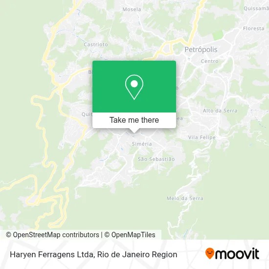 Haryen Ferragens Ltda map