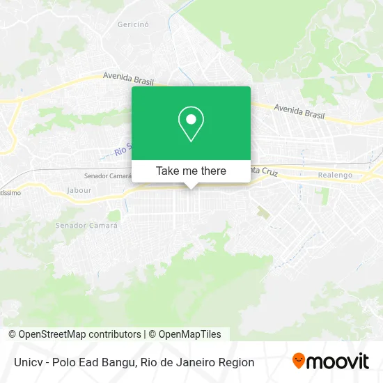 Unicv - Polo Ead Bangu map
