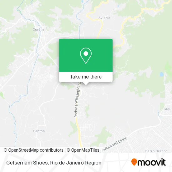 Getsêmani Shoes map