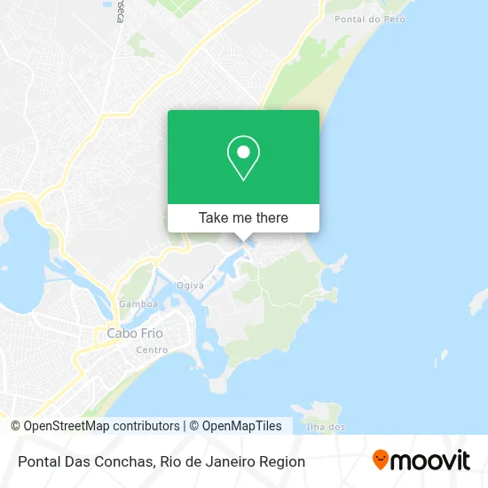 Pontal Das Conchas map
