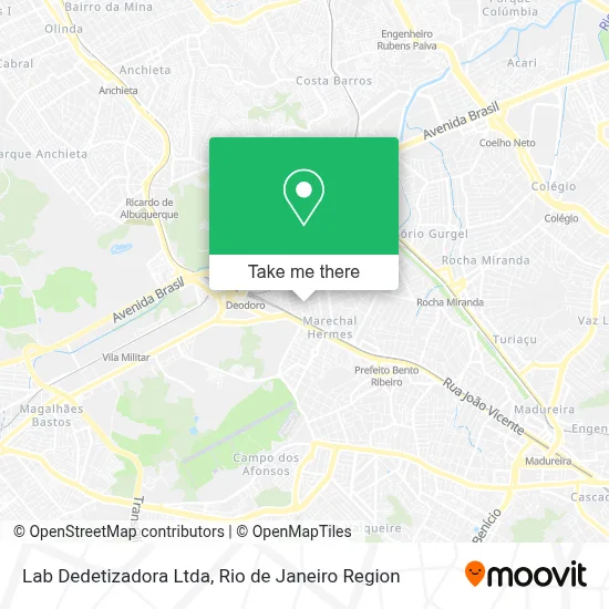 Lab Dedetizadora Ltda map