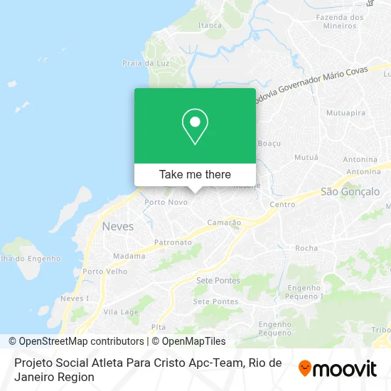 Projeto Social Atleta Para Cristo Apc-Team map