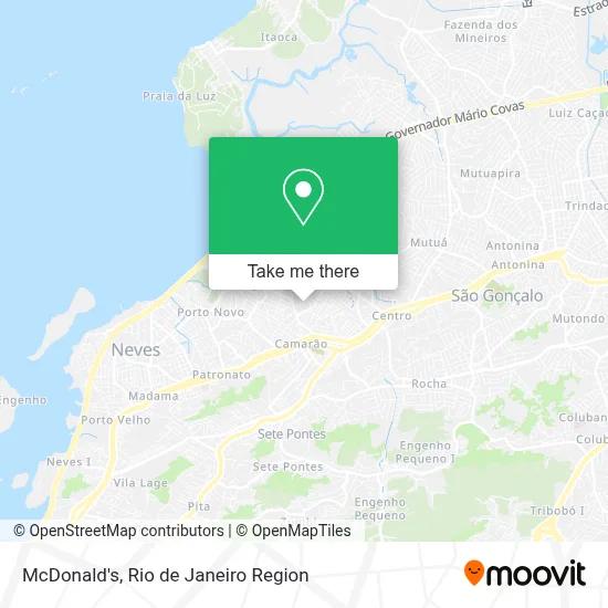 Mcdonald's map