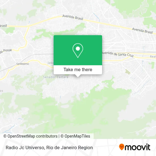 Radio Jc Universo map