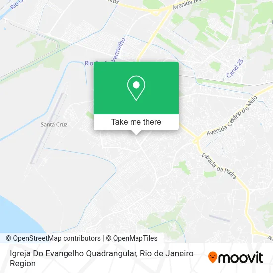 Igreja Do Evangelho Quadrangular map