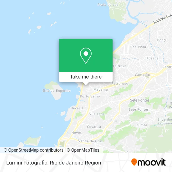 Lumini Fotografia map