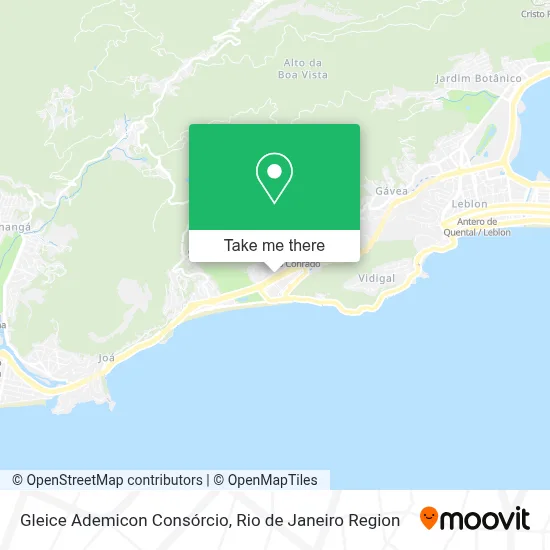 Gleice Ademicon Consórcio map