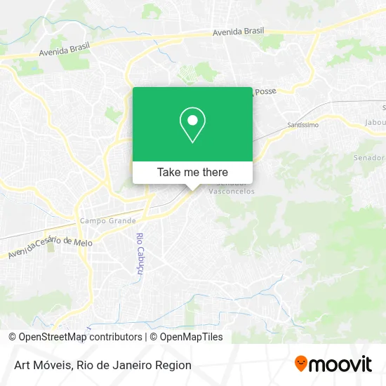 Art Móveis map