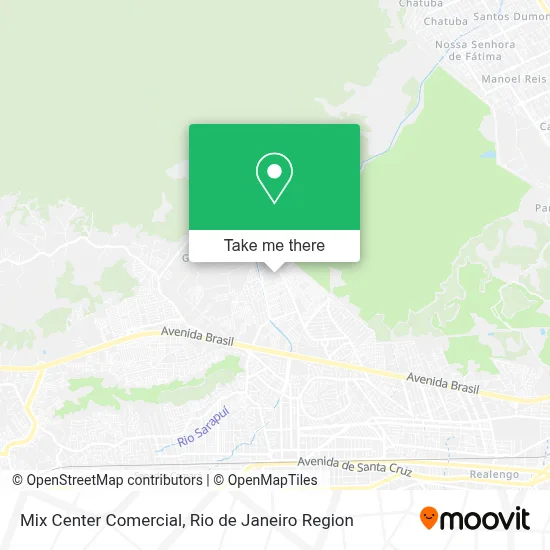 Mix Center Comercial map