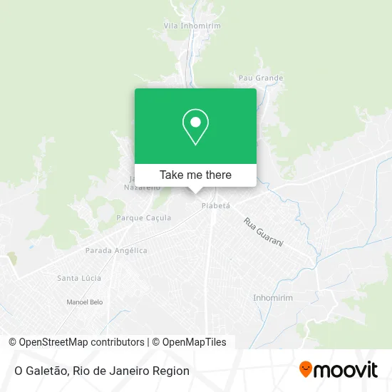 O Galetão map