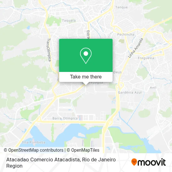 Atacadao Comercio Atacadista map
