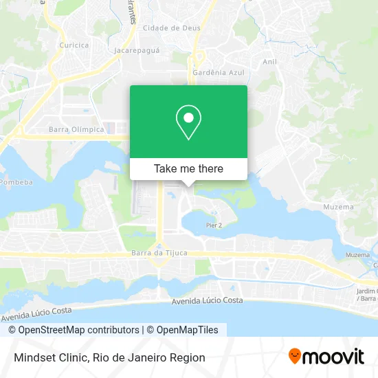 Mindset Clinic map