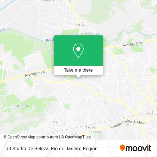Jd Studio De Beleza map