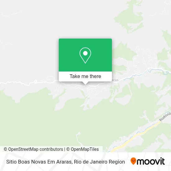 Sitio Boas Novas Em Araras map