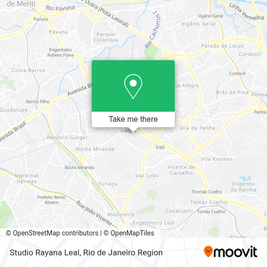 Studio Rayana Leal map