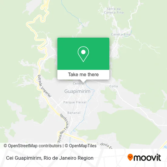 Cei Guapimirim map