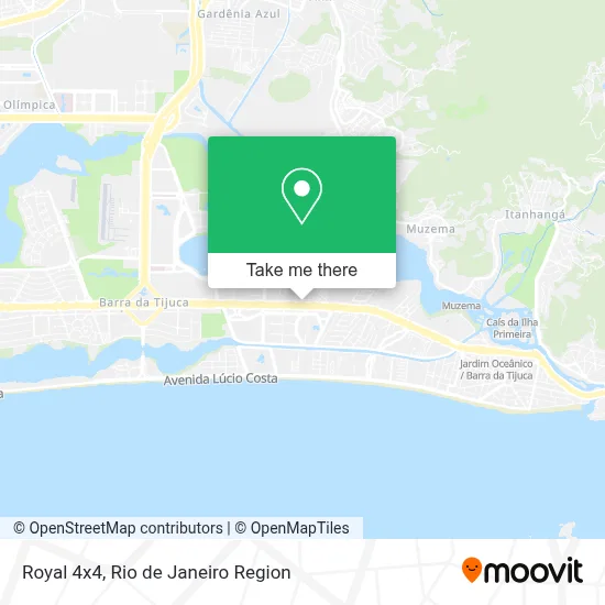 Royal 4x4 map
