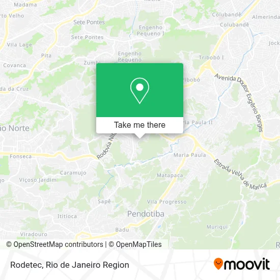 Rodetec map