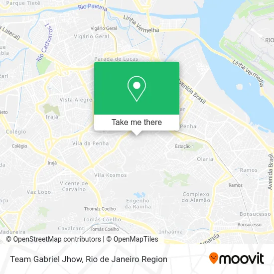 Team Gabriel Jhow map