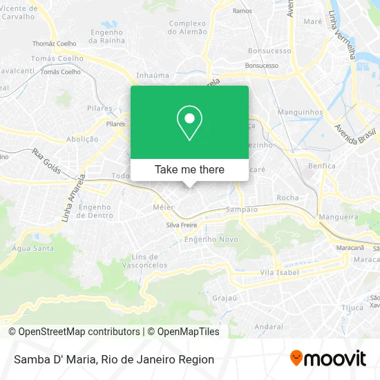 Samba D' Maria map