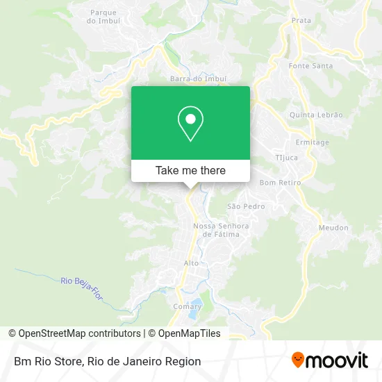Bm Rio Store map