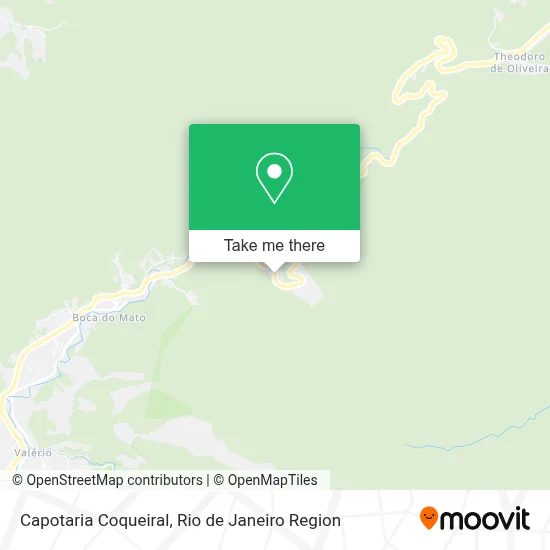 Capotaria Coqueiral map